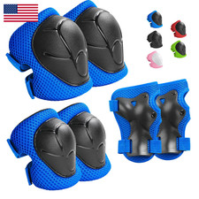 Kids Protective Gear Set Wemfg Knee Pads For Kids 3-8 Years Toddler Knee And