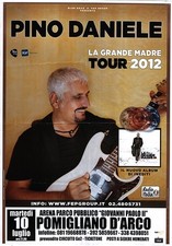 Pino Daniele - Rara Locandina 70 x 100 La grande madre Napoli