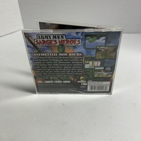 Army Men Sarge's Heroes - Sega Dreamcast - DC CIB Complete Tested!