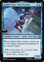 Spider-Byte, Web Warden #44 Foil Marvel's Spider-Man