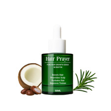 Organi100 Pure Hair Growth Serum W/Rosemary Oil, Castor oil, jojoba oil, Biotin