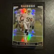 2006 Topps Chrome - Kevin McMahan #206 Black Refractor /199 (RC)