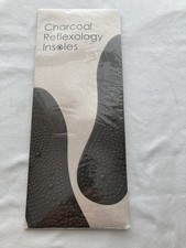 Charcoal Reflexology insoles cut to fit any size