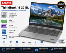 Lenovo ThinkBook 15 G2 ITL i5 11th Gen 16GB 512GB SSD Iris Xe Webcam USB-C Win11