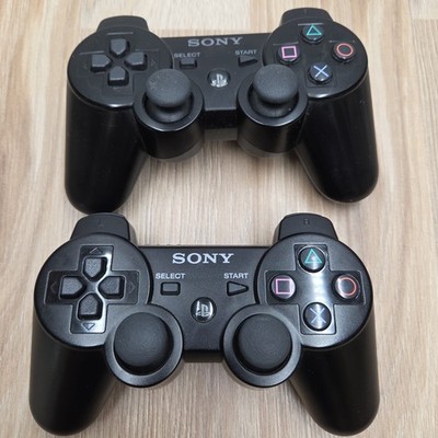 Authentic Sony Playstation 3 Genuine OEM Dualshock Black Controller, For Parts.