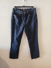 LRL Lauren Jeans Co. Ralph Lauren Women's 6P Blue Denim Classic Straight Jeans