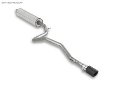 Milltek Sportauspuffanlage ab Kat VW UP! 1.0l TSI inkl. GTI 90mm rund aus Carbon