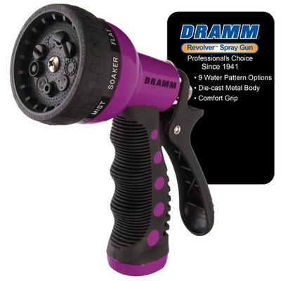 #ad #ad Dramm Revolver Heavy Duty Metal Garden Hose Nozzle – 9 Spray Patterns High P... $26.01