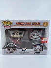 Funko POP! Games Overwatch Hanzo & Genji GameStop Exclusive NOT MINT