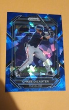 2023 Panini Prizm - Chase Delauter #98 Blue Ice Prizm (RC)