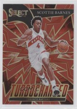 2021-22 Panini Select Turbocharged Red Prizm Scottie Barnes #4 12h1