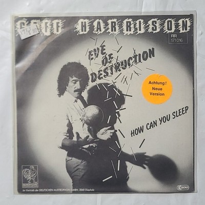 Geff Harrison ~ Eve Of Destruction/ How Can You Sleep ~ Repertoire PS Import 45