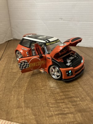 Kentoys 2004 Mini Cooper John Cooper Racing Orange 1:24 BMW Extreme Tuner Rare