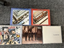 The Beatles bundle lots CD  S 5 Double Sets Red  Blue, White, Anthology, Live