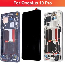 OLED Framed Touch Screen Digitizer for Oneplus 10 Pro Display Replacement Parts
