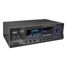 Pyle PT272AUBT 300W Max Home Theater Bluetooth USB Amplifier AM/FM Receiver