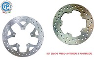 Satz Bremsscheiben Vorne UND Hinten Peugeot Satelis 125 2006 2012