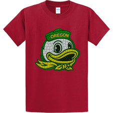 NEW Art Society OREGON ICED OUT PUDDLES RED Tee Shirt SMALL-4XLARGE MADE IN USA