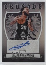2023-24 Panini Phoenix Crusade Signatures Julian Champagnie #CS-JCH Auto 1kd7