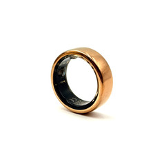 Oura Ring Gen 3 Horizon - Titanium - Size 09 - Rose Gold - HEAVILY SCRATCHED 