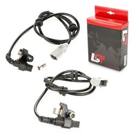 2X ABS Sensor Drehzahlmesser Drehzahlgeber Hinten FüR Citroen C4 LA LC LR B7 DS4