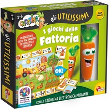 Lisciani Giochi - Carotina Penna Parlante GLI ULTIMISSIMI Giochi della Fattoria,