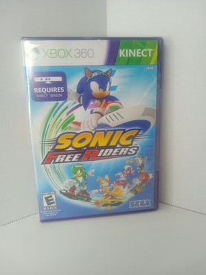 Sega Kinect Sonic Free Riders - Microsoft Xbox 360 Video Game Brand New Sealed
