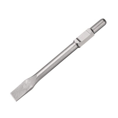 Floor Scraper Chisel 65A Shank Steel Digging Flat Shovel Chisel Length 380mm