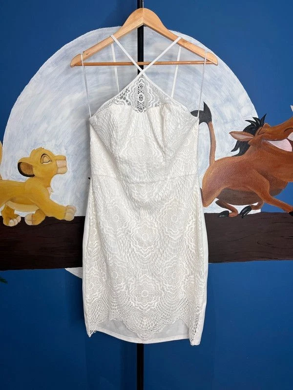 Lipsy Lace White Dresses for Women for sale | eBay UK