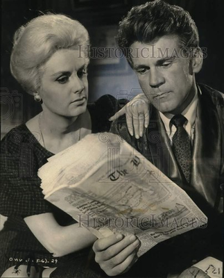 #ad 1964 Press Photo Don Murray and Diana Hyland in quot;Loew#x27;s Statequot; syp14050 $24.99