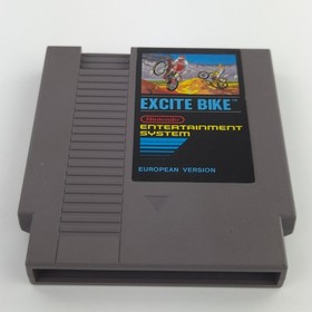 Nintendo NES Spiel: Excite Bike - Modul und Schutzh&uuml;lle (European Version)