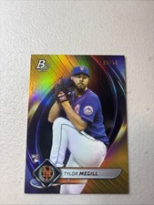 2022 Bowman Platinum Gold Tylor Megill Rookie