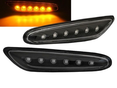Side turn signal for BMW 3 Series E46 2001 2002 2003 2004 2005 VR-360 Black LED