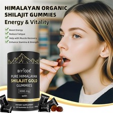Shilajit GOLD Gummies, Organic, Extremely Potent 3000 mg, Fulvic Acid