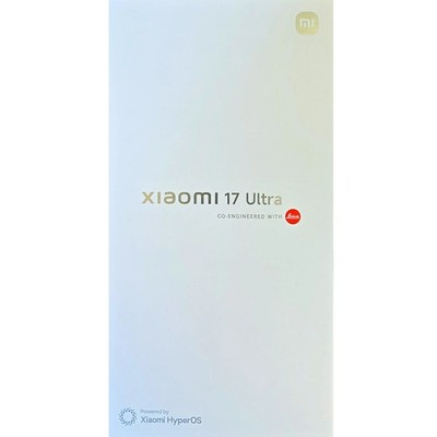 Xiaomi 17 Ultra 5G 512GB Smartphone Black Schwarz Neu vom Händler OVP