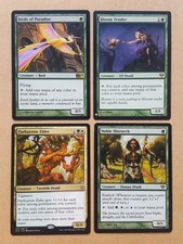 Birds of Paradise Bloom Tender Faeburrow Elder Noble Hierarch MTG SeePhotos