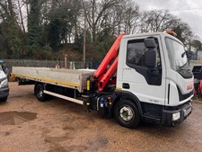 2018 Iveco Eurocargo 7.5t Euro 6 • Palfinger PK 7.001 SLD3 crane mounted behind