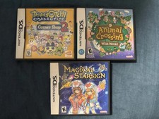 All three games: Magical Starsign, Animal Crissing And Tamagotchi Connection 2