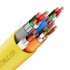 Syston Access Control Composite Cable 500 FT DAMAGED 18/4C OAS+22/3PR