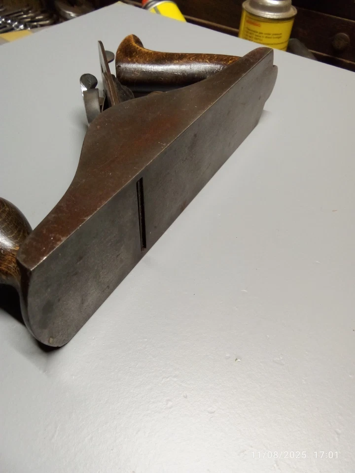 Stanley Bailey No 3 Smoothing Plane Carpentry tools Joinery tools workshop - Image 4 of 4