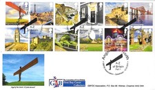 2011 A-Z of Britain Part 1, GBFDC No 41 FDC, GBFDC Association - Gateshead SpHS