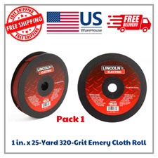 1 in. x 25-Yard 320-Grit Emery Cloth Roll