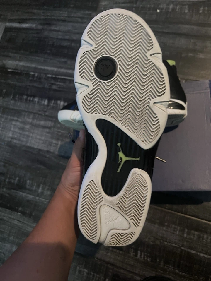 Air Jordan 14 Indiglo 男式运动鞋 11 码复古 1999 — 第 4/4 张图片