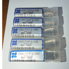 OSG TAP & DIE End Mills 802-5000 Made in USA 5 Pack High-Quality Precision Tools