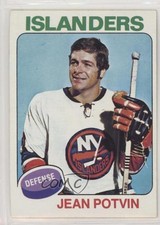 1975-76 Topps Jean Potvin #36 6wi