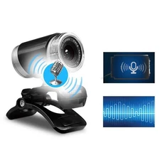 PC Caméra Document informatique pour l'enseignement en ligne Streaming Webcam