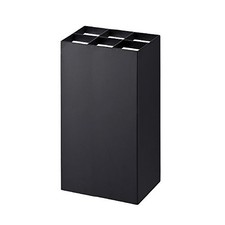 Yamazaki Smart Umbrella Stand Black Holds 6 Umbrellas 7032