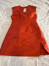 NASTY GAL Sleeveless Red Dress US Size 4  QUALITY MEASURMENTS!