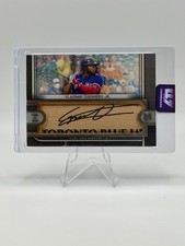 2023 Topps Museum Vladimir Guerrero Jr. Jumbo Lumber Bat Nameplate Relic 1/1