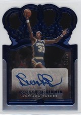 2021-22 Panini Crown Royale Blue 14/75 George McGinnis #CA-GMG Auto HOF 2u3